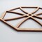 Ekena Millwork Small Haswell Decorative Fretwork Wood Wall Panels, Alder, 11 3/8"W x 11 3/8"H x 3/8"T WALW12X12X0375HWLAL - alternate 4